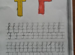 Odkrywamy literkę "F" jak farby